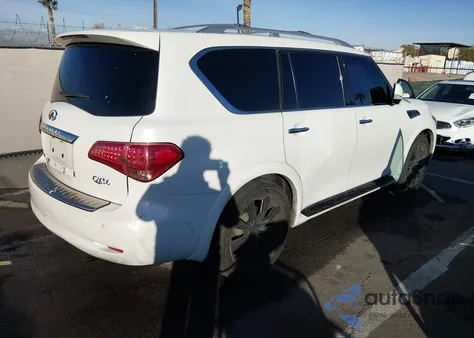 2012 Infiniti Qx56 from USA, damaged, VIN JN8AZ2NF3C9515713